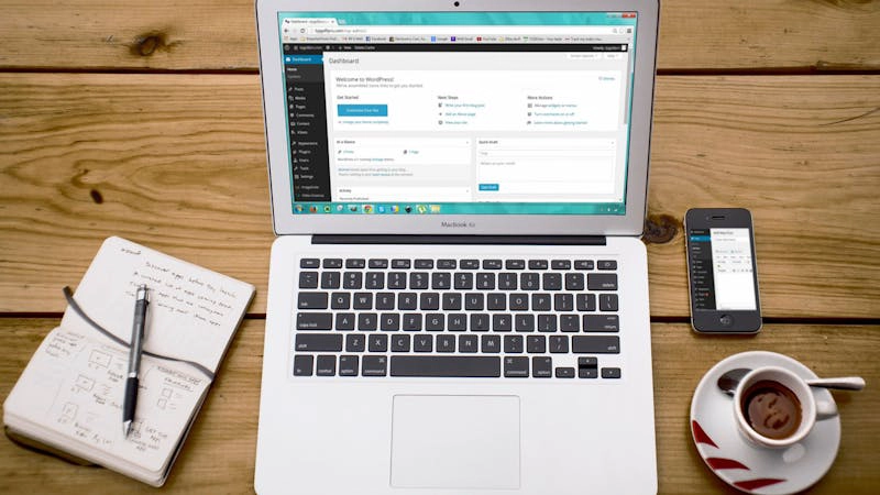 Content automation platform workflow showing research, writing, optimization, and CMS publishing