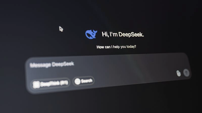 Modern search interface illustrating automated seo visibility in AI answers